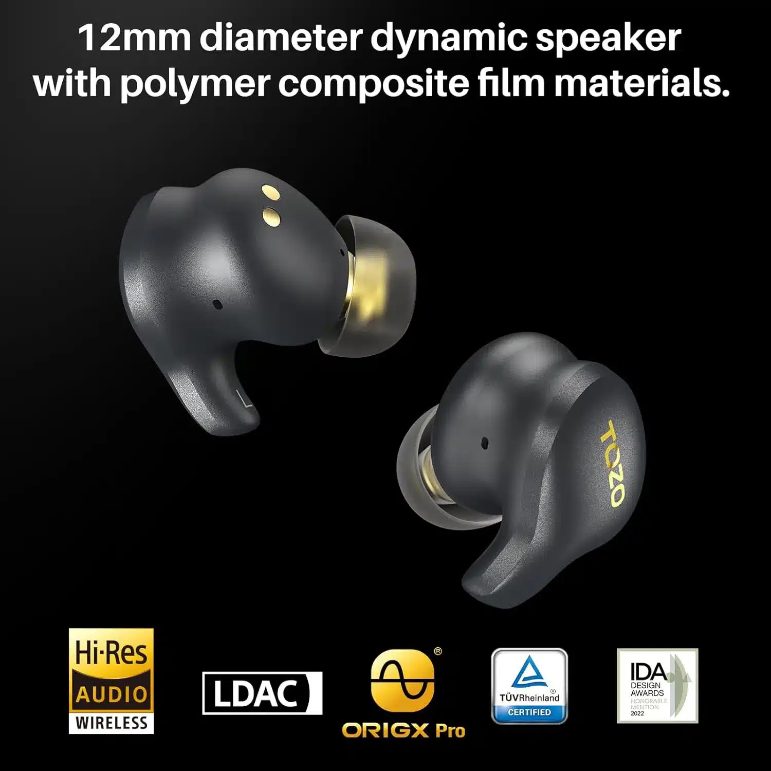 TOZO Golden X1 TWS Earbuds 6