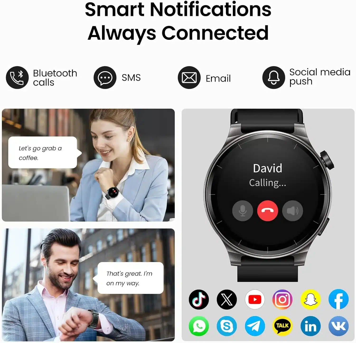 TOZO S5 Smart Watch 8