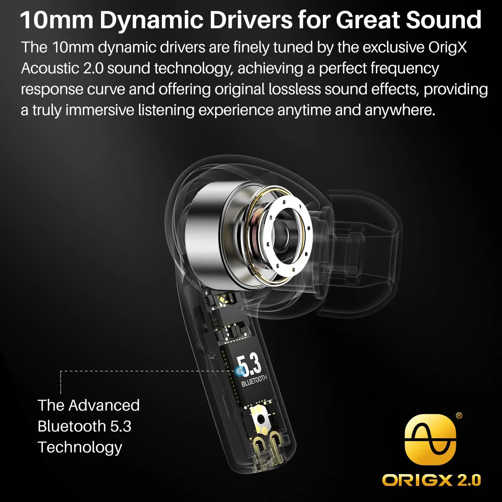 TOZO Tonal Pods TWS Earbuds 4