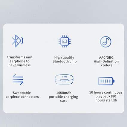 TRN BT20 Pro True Wireless Bluetooth Earphone Module 2PIN 0.78 2