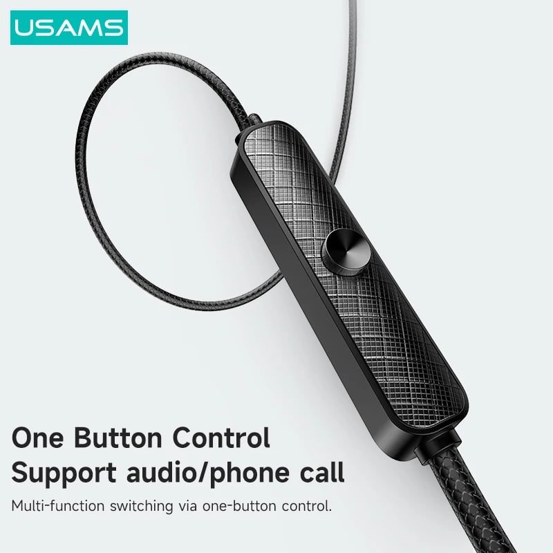 Usams US SJ475 EP 42 3.5mm In ear Metal Corded Headphones 1