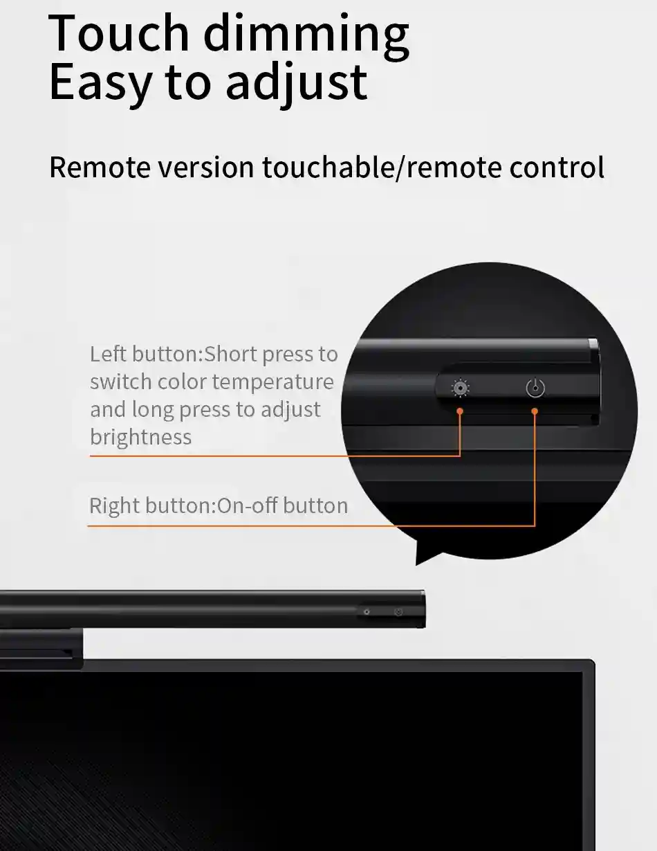 WiWU L1 Screen Hanging Light With Wireless Dual Control Multi Mode 2