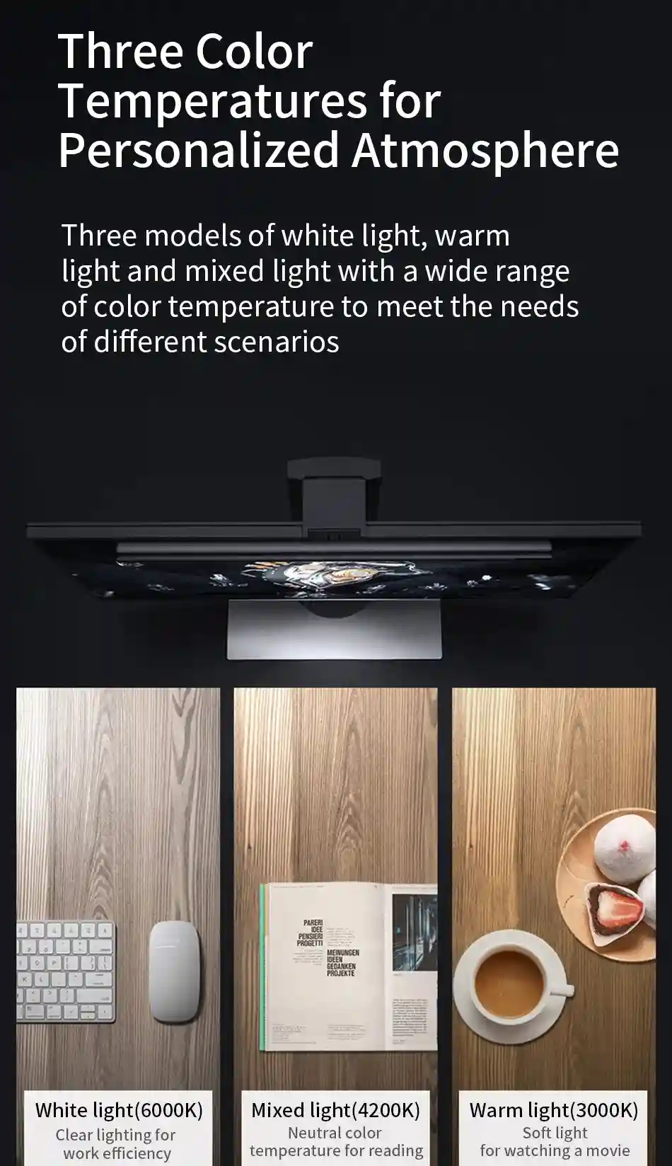 WiWU L1 Screen Hanging Light With Wireless Dual Control Multi Mode 3