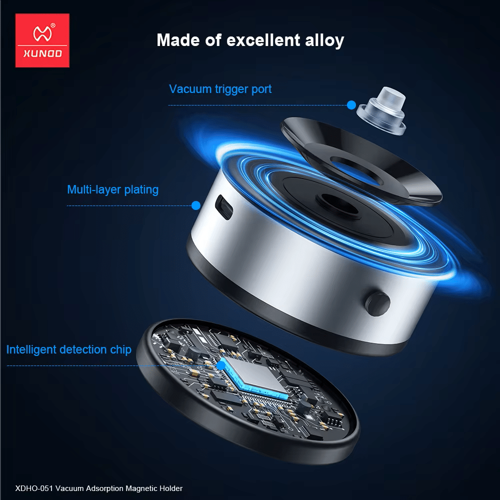 XUNDD XDHO 056 Vacuum Suction Magnetic Phone Holder