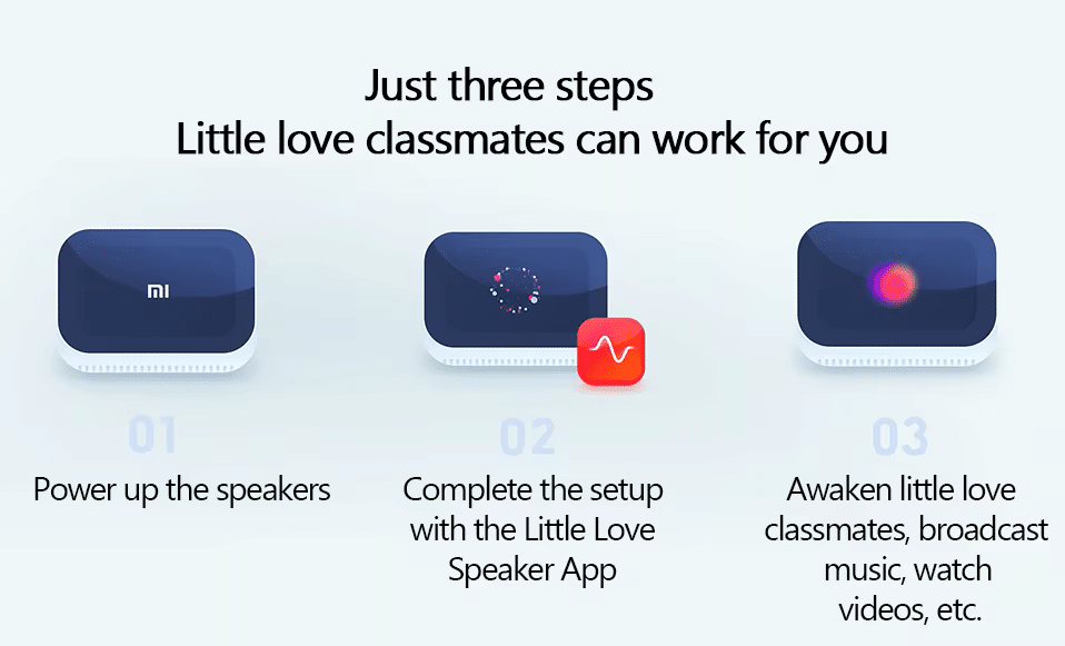 Xiaomi Ai Touch Screen Speaker with Alarm Clock 9 1