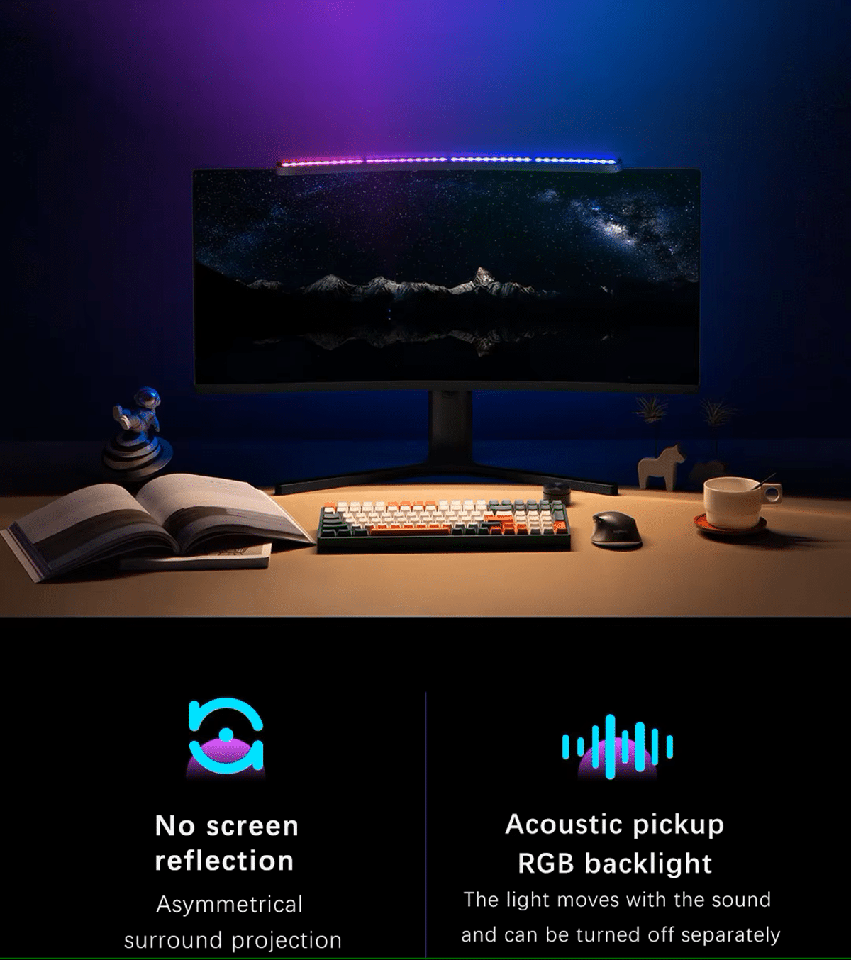 Xiaomi LYMAX Curved Screen Hanging Light Pro 1