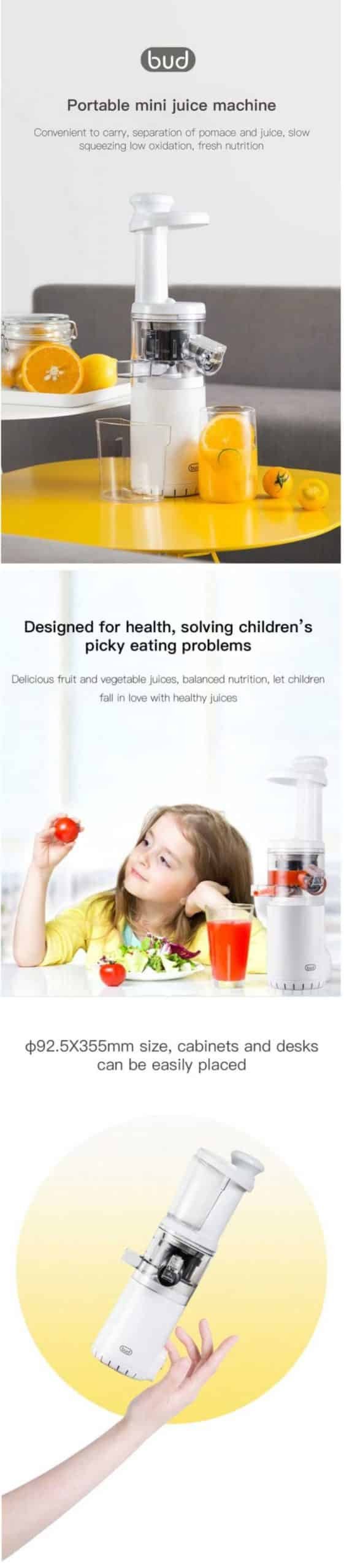 Xiaomi Youpin Bud Mini Portable Juicer BJ08 1 scaled