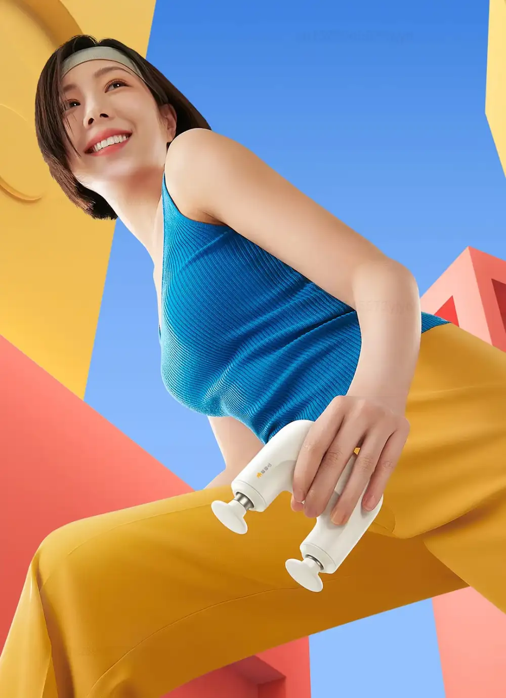 Youpin Momoda Double Head Mini Massger U type Pocket Massage Gun 1