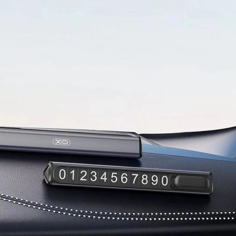 xo c138 parking number tag convenient and stylish contact solution 3