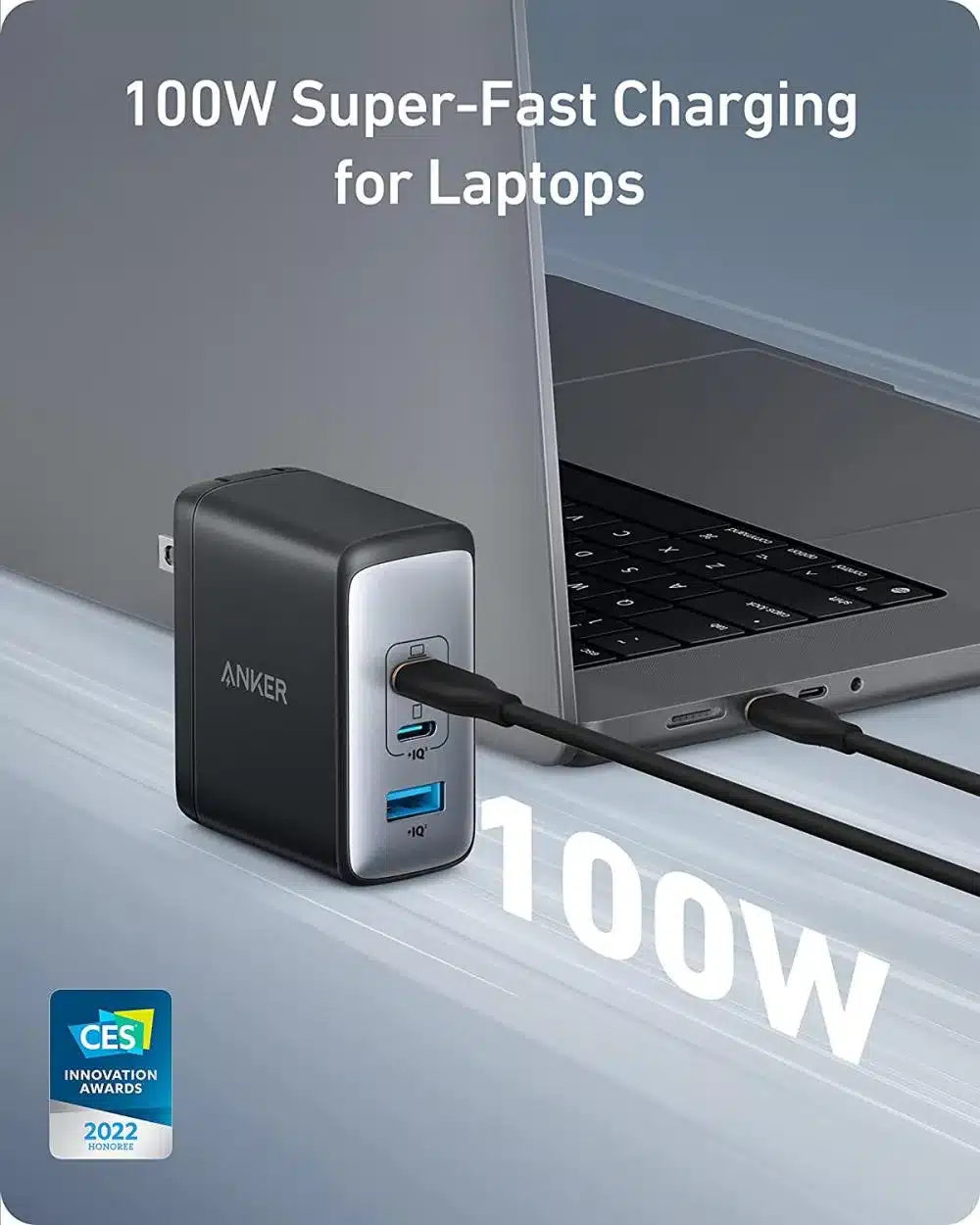 Anker 736 Nano II 100W Charger 3 Port Fast Compact Wall Charger 1