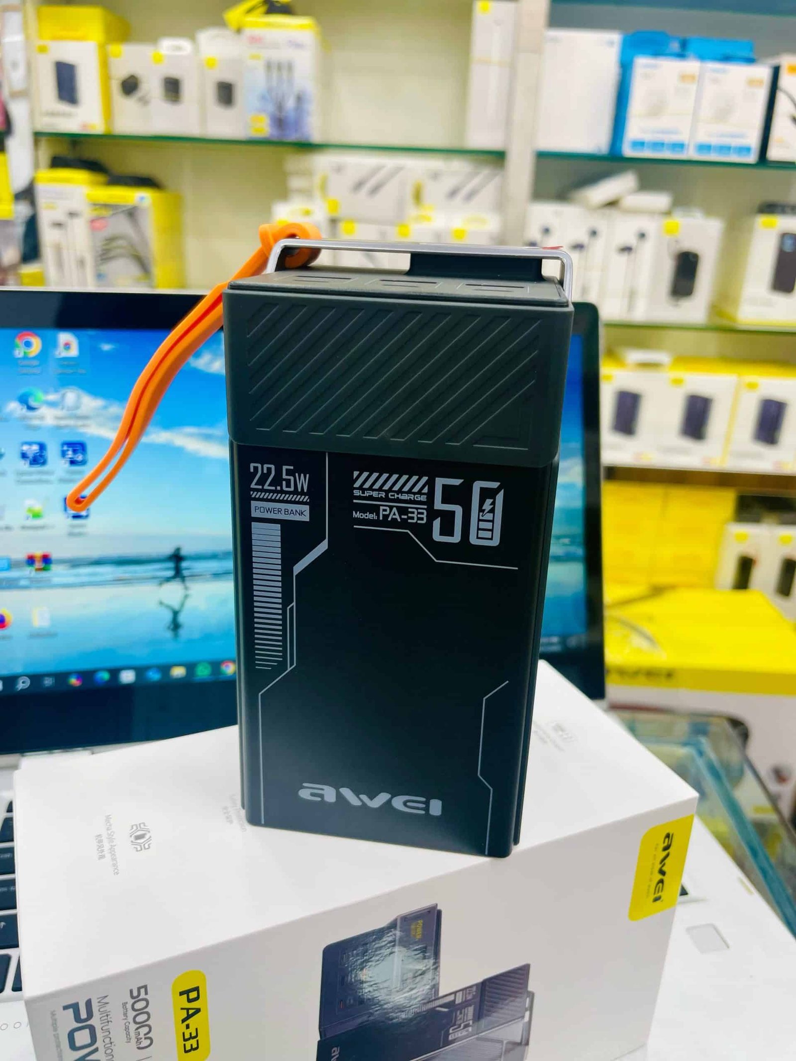 Awei PA33 50000mAh 22.5W PowerBank 4 scaled