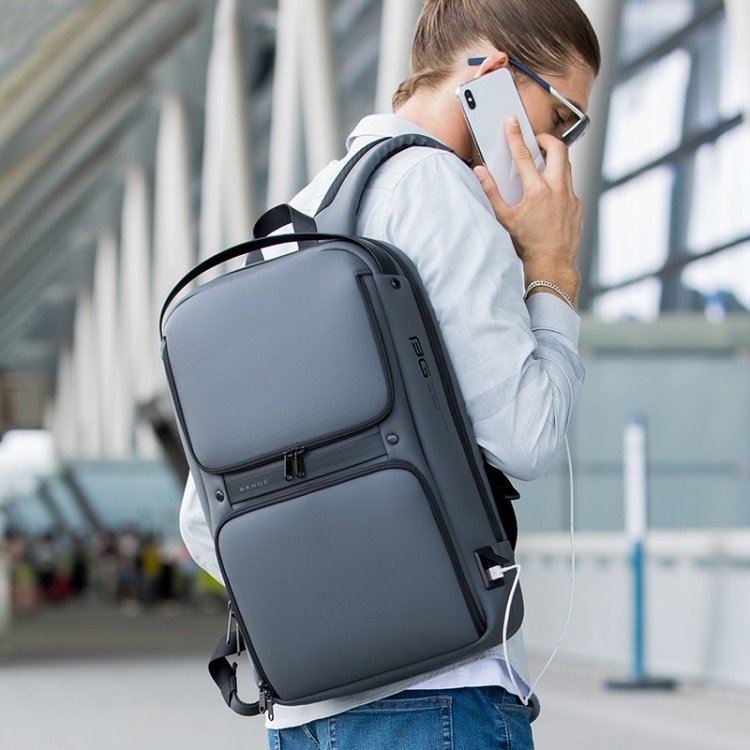 BANGE 7261 Men Waterproof Business Computer Backpack 1
