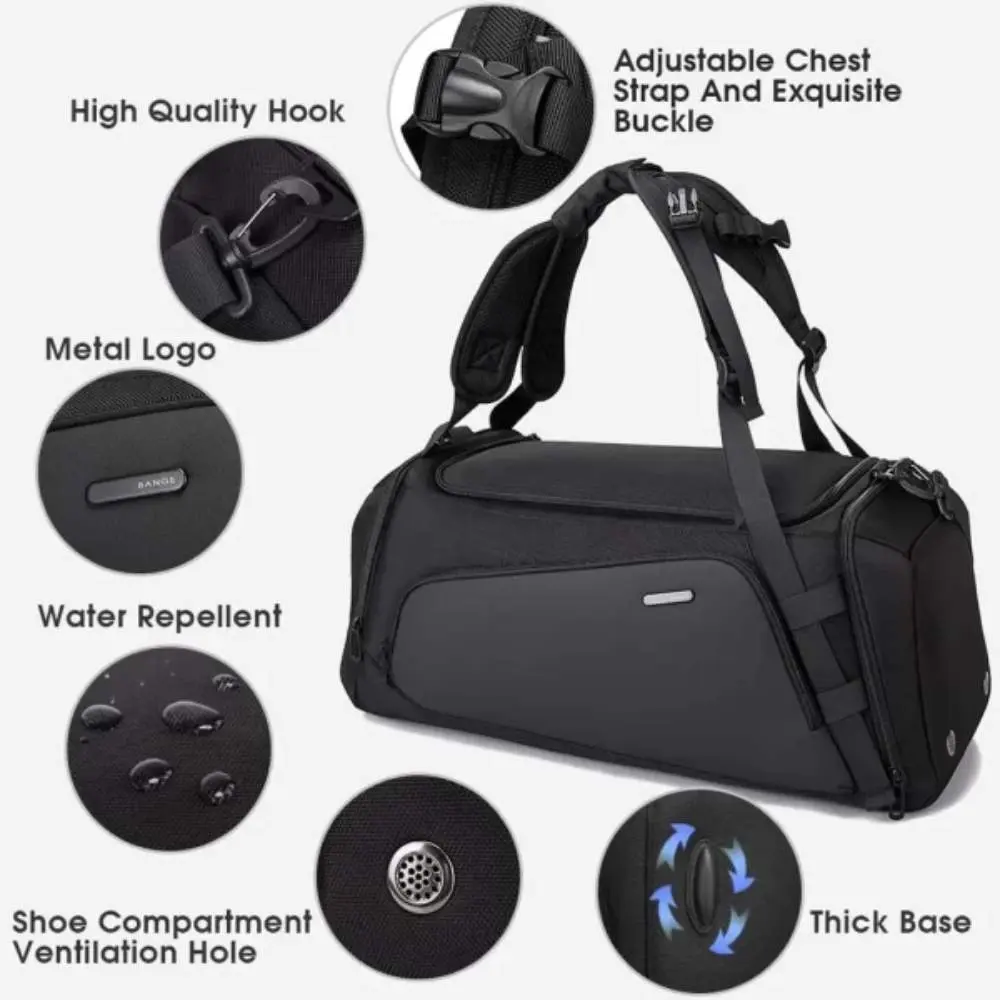Bange BG 1917 Oxford Cloth Waterproof Multifunctional Fitness Travel Bag 17 inch 1