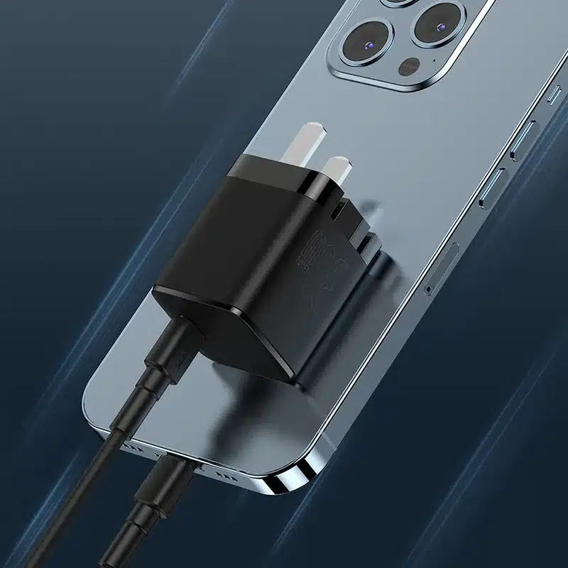 Baseus Charger GaN5 25W mini For Samsung S24 S23 S21 S20 Google Pixel Iphone 15 Series With Type c Cable US P1011090B113 01 1