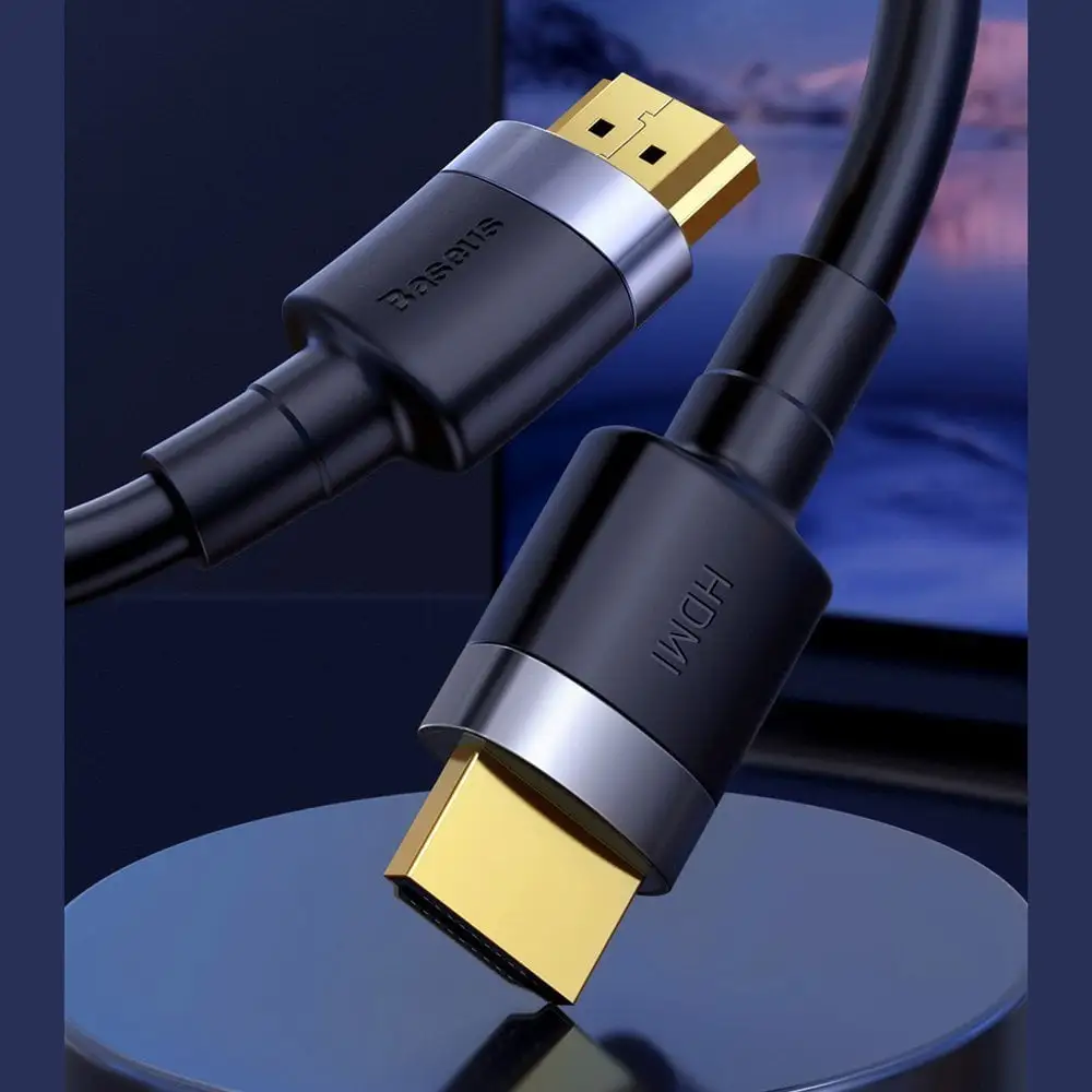 Baseus HDMI To HDMI Cable Cafule HDMI 2.0 cable 4K 60 Hz 3D 18 Gbps 5m black CADKLF H01 1