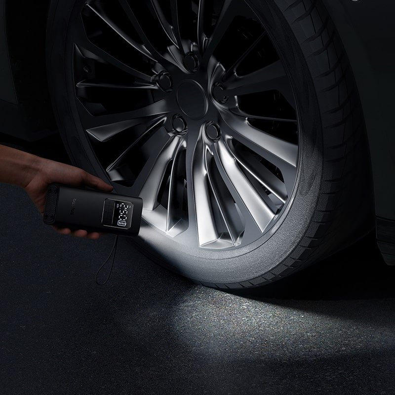 Baseus Inflator Super Mini Pro Series 4000mAh Wireless Car Tire Pumper Inflator Cluster 1