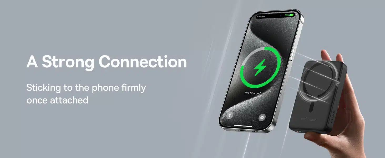 Baseus Magnetic Power Bank 20W 10000Mah Power Bank for Iphone 15 14 13 12 Series Android Black P10059001113 00 2