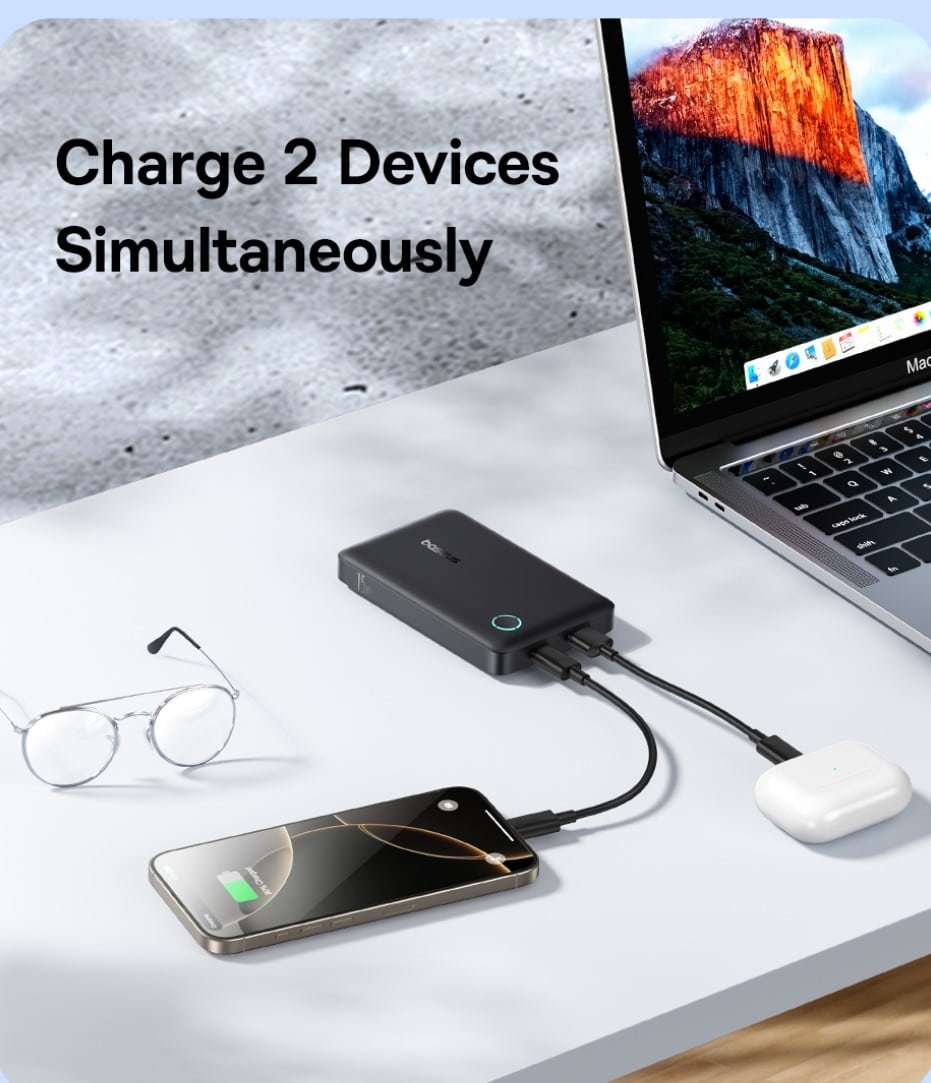 Baseus Power Bank FP11 EnerFill 10000mAh 15W With Type c to Type c Cable 4
