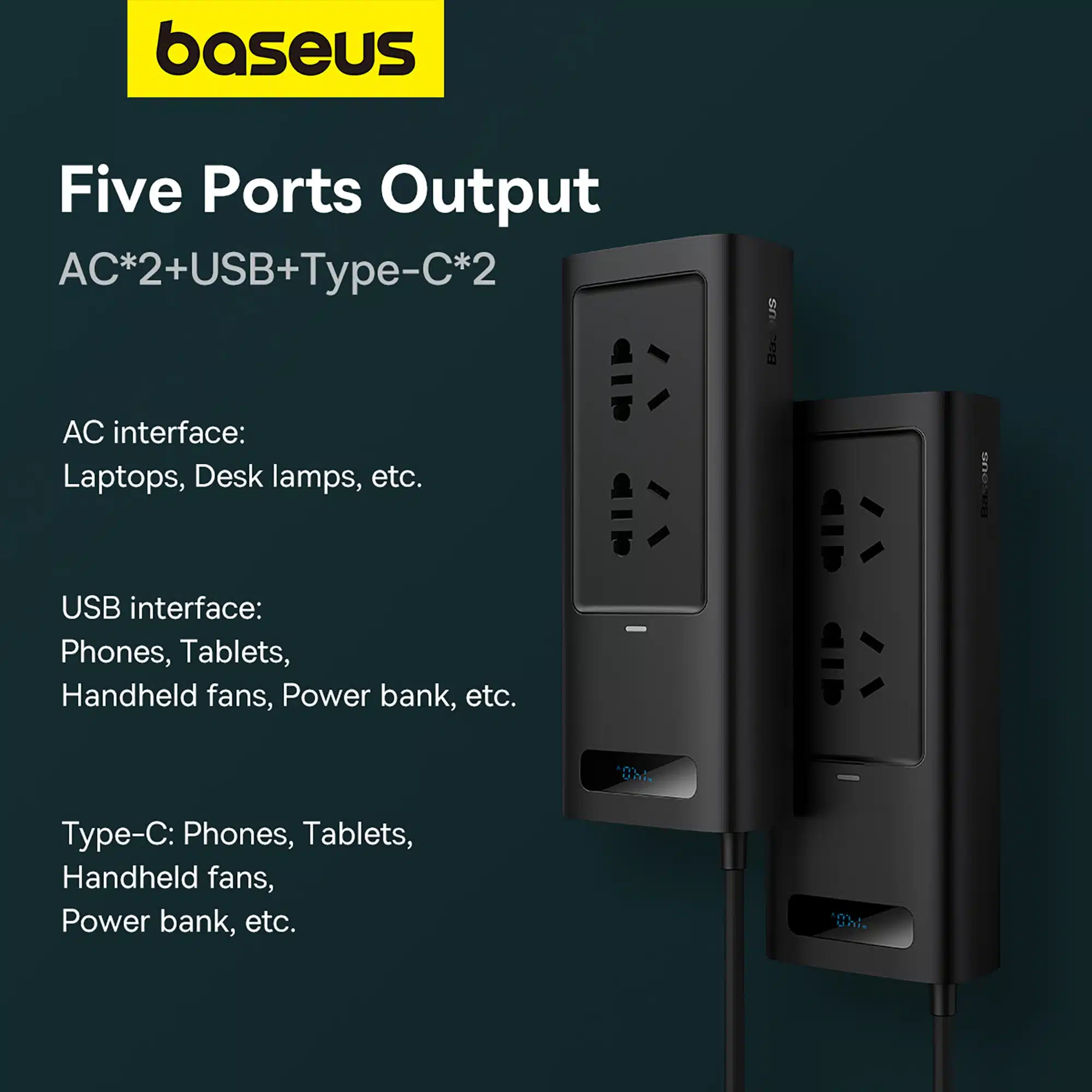 Baseus Power Inverter Pro 150W 220V CNEU 1