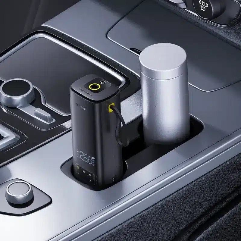 Baseus SuperMini Mega Series Double Cylinder Tire Air Inflator Cluster 3