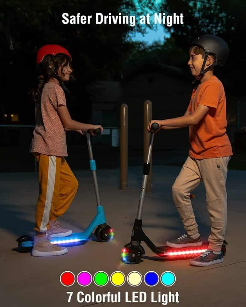 Gyroor Rechargeable Electric Scooter for KidsTeensBoysGirls Lightweight and Adjustable Handlebar 4