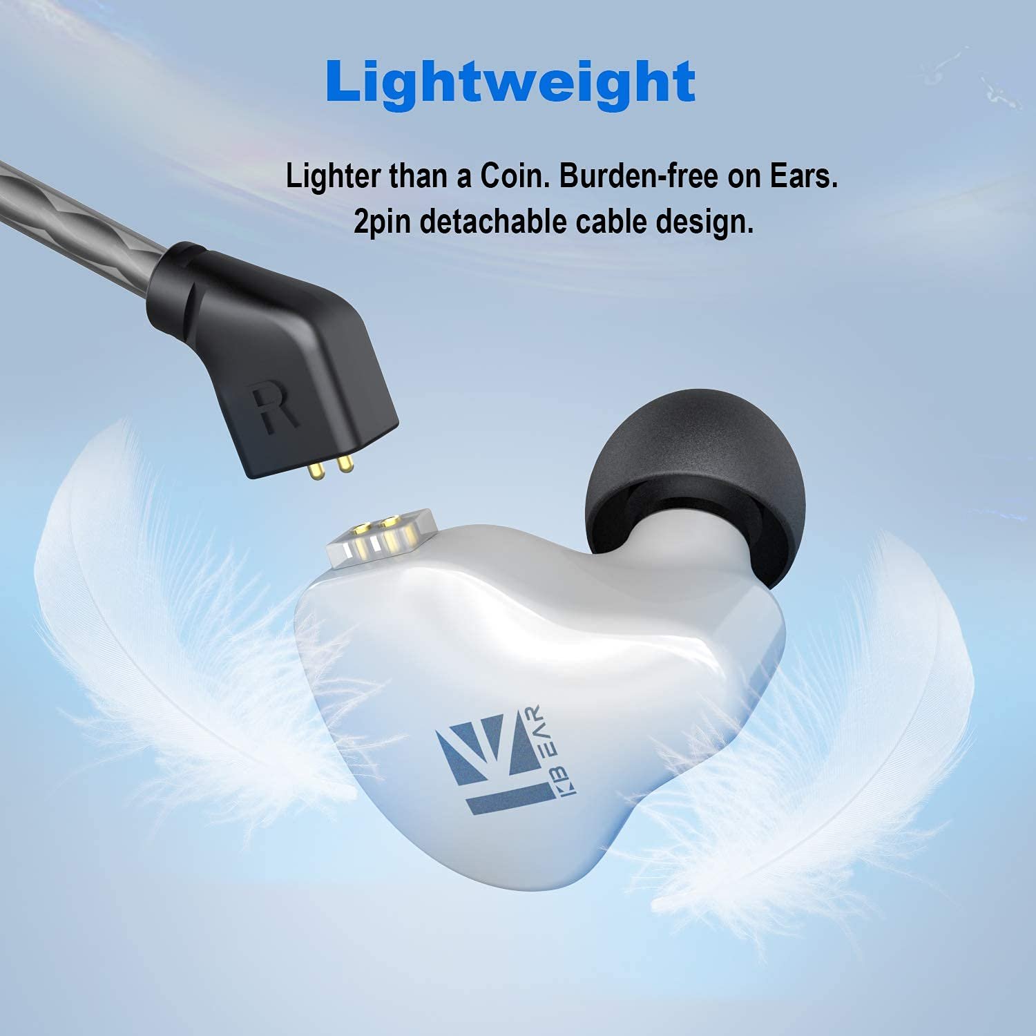 KBEAR KS1 Super Bass Booster in Ear Earphone 1