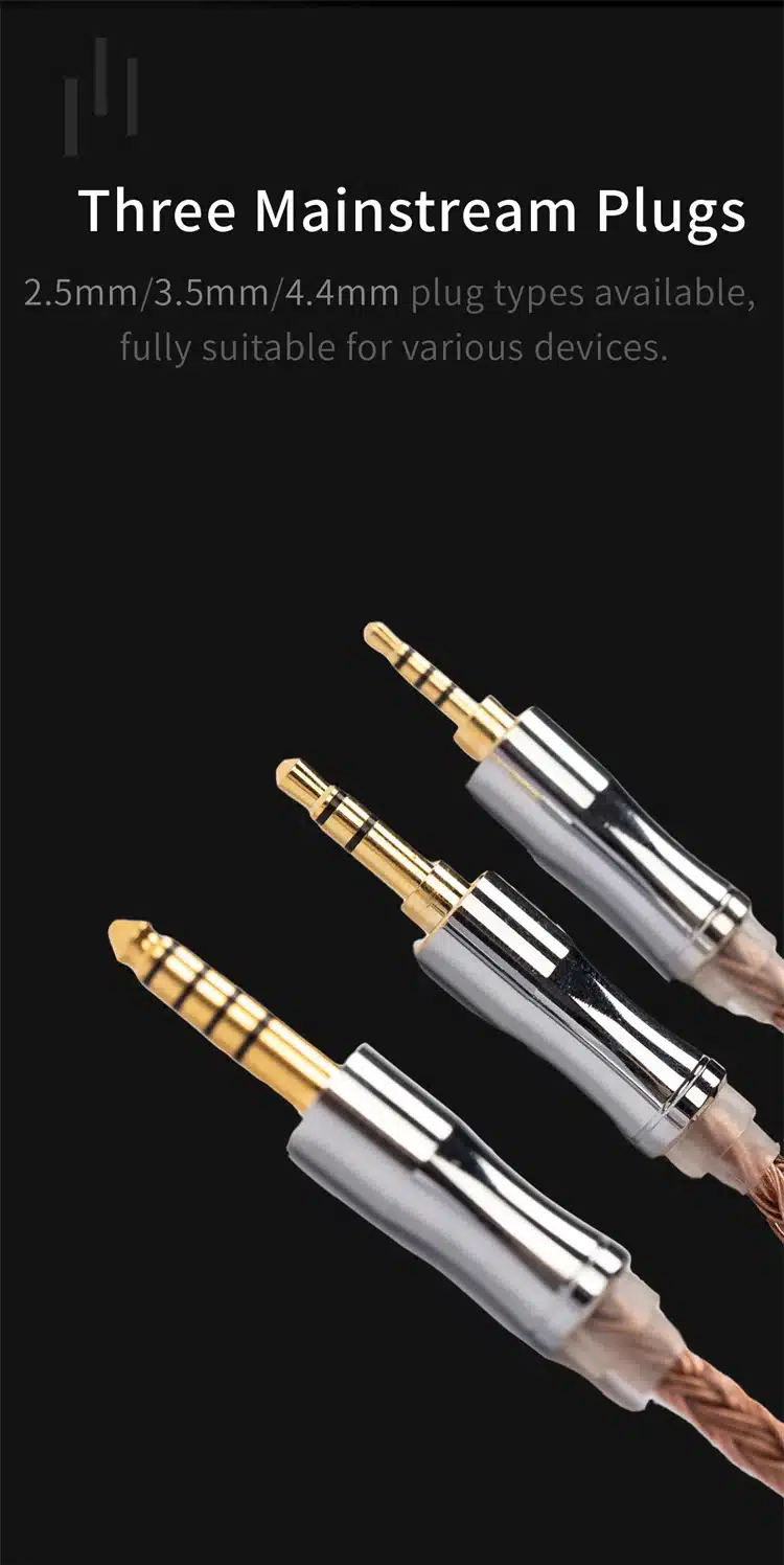 KBEAR Show B 24 Core 5N OFC Upgrade MMCX Cable 2