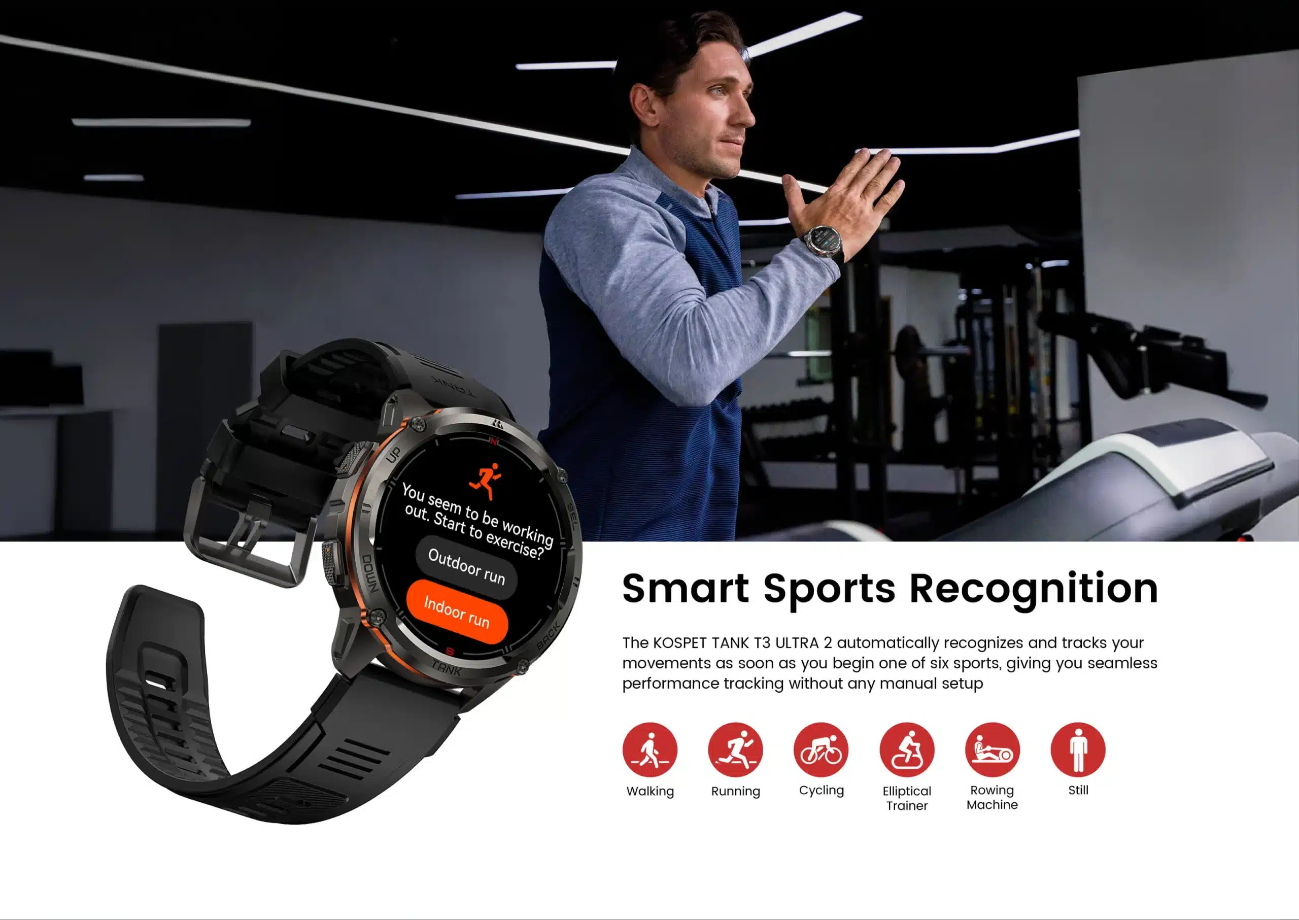 Kospet TANK T3 ULTRA 2 IP69K 5 ATM Dive proof Silicone Strap 2 scaled