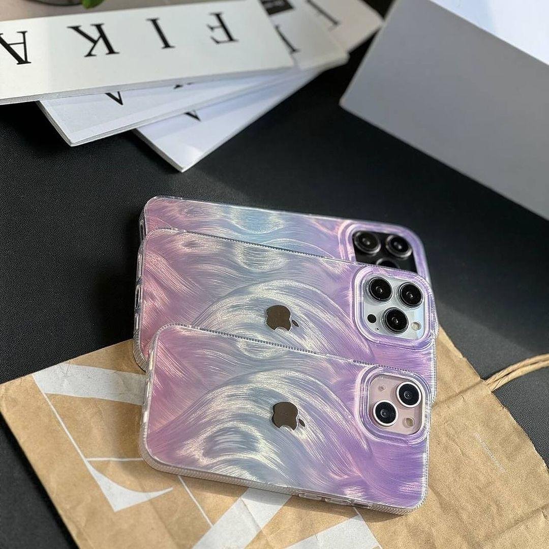 Luxury Camlet Pattern Laser Cutout iPhone Case 4