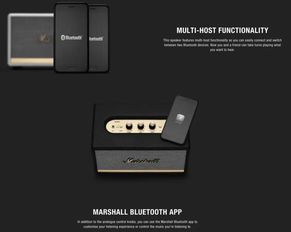 Marshall Acton II Wireless Bluetooth Speaker 1