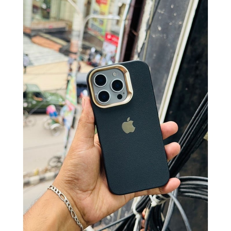 Metal Camera Ring Smooth Finish Soft Rubber Case 1