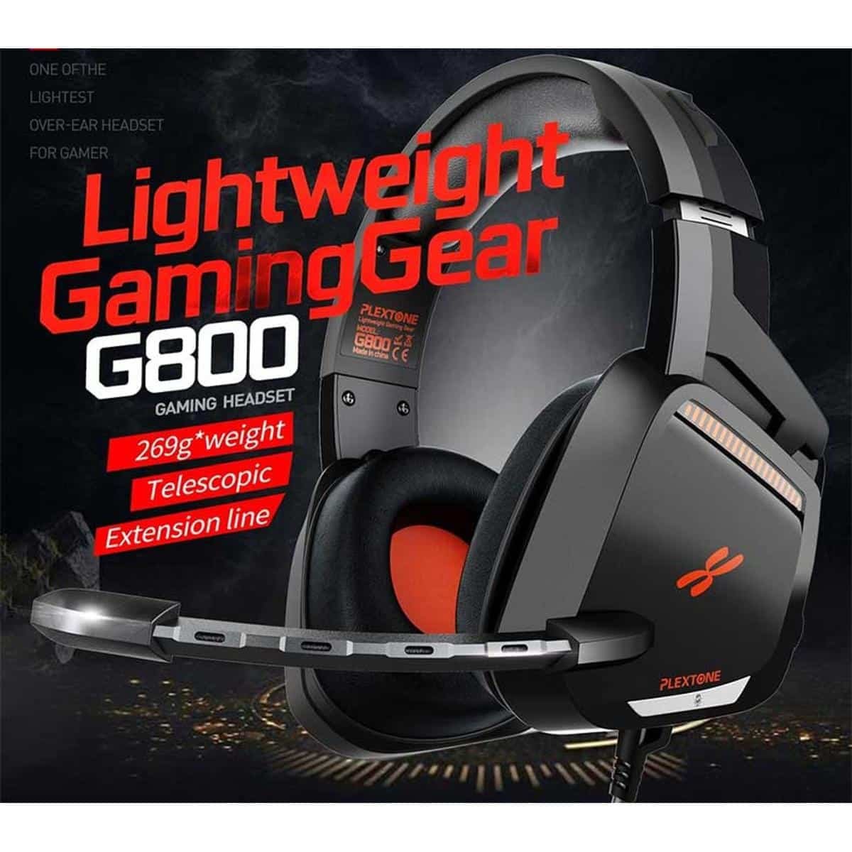 PLEXTONE G800 Professional Gaming Headset 2