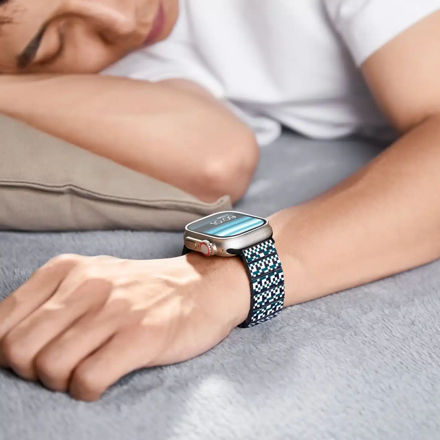 Pitaka Dreamland Chroma Carbon Watch Band for iWatch Mosaic 2