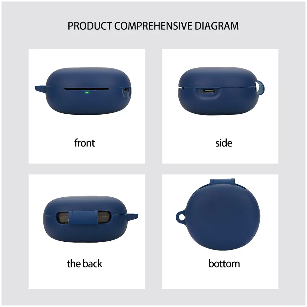 QCY T13 ANC 2 Protective Silicone Case Cover 1