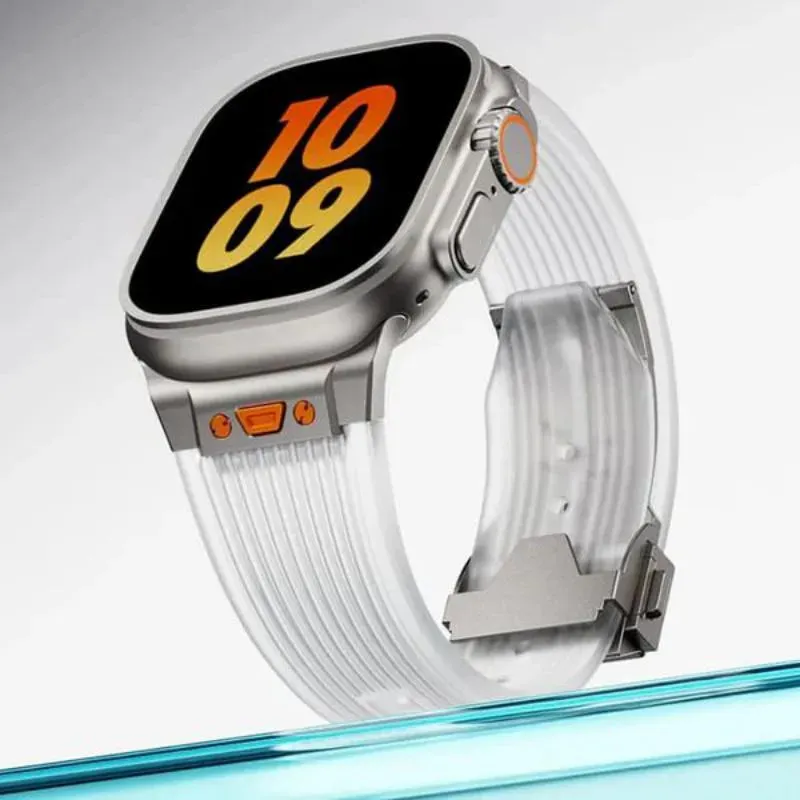 REDEFINE Sleek Luxury Streamlined Silicone Band for iWatch 5