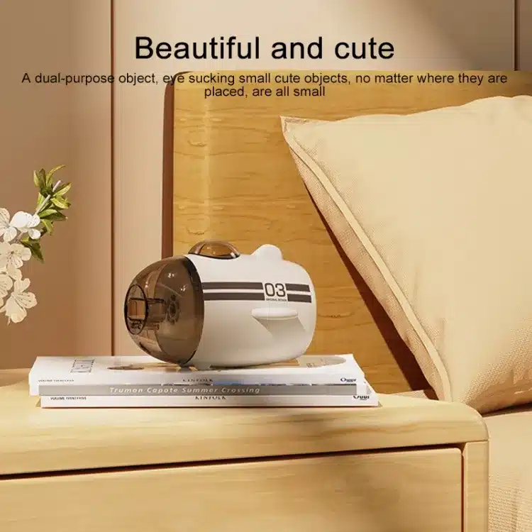 ROCK Battery Version 700PA Mini Desktop Handheld Vacuum Cleaner White 2