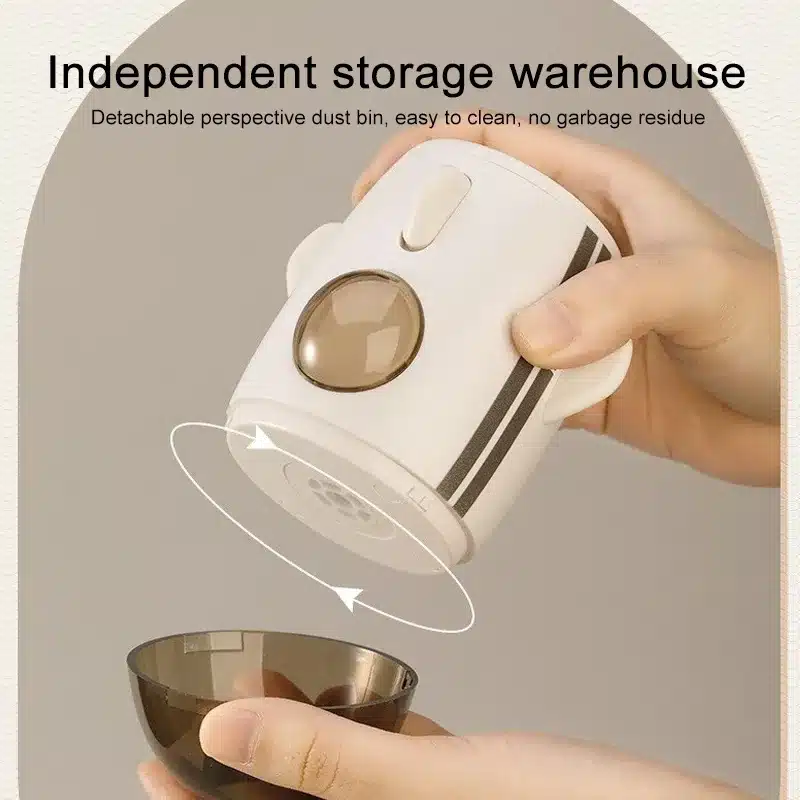 ROCK Battery Version 700PA Mini Desktop Handheld Vacuum Cleaner White 4