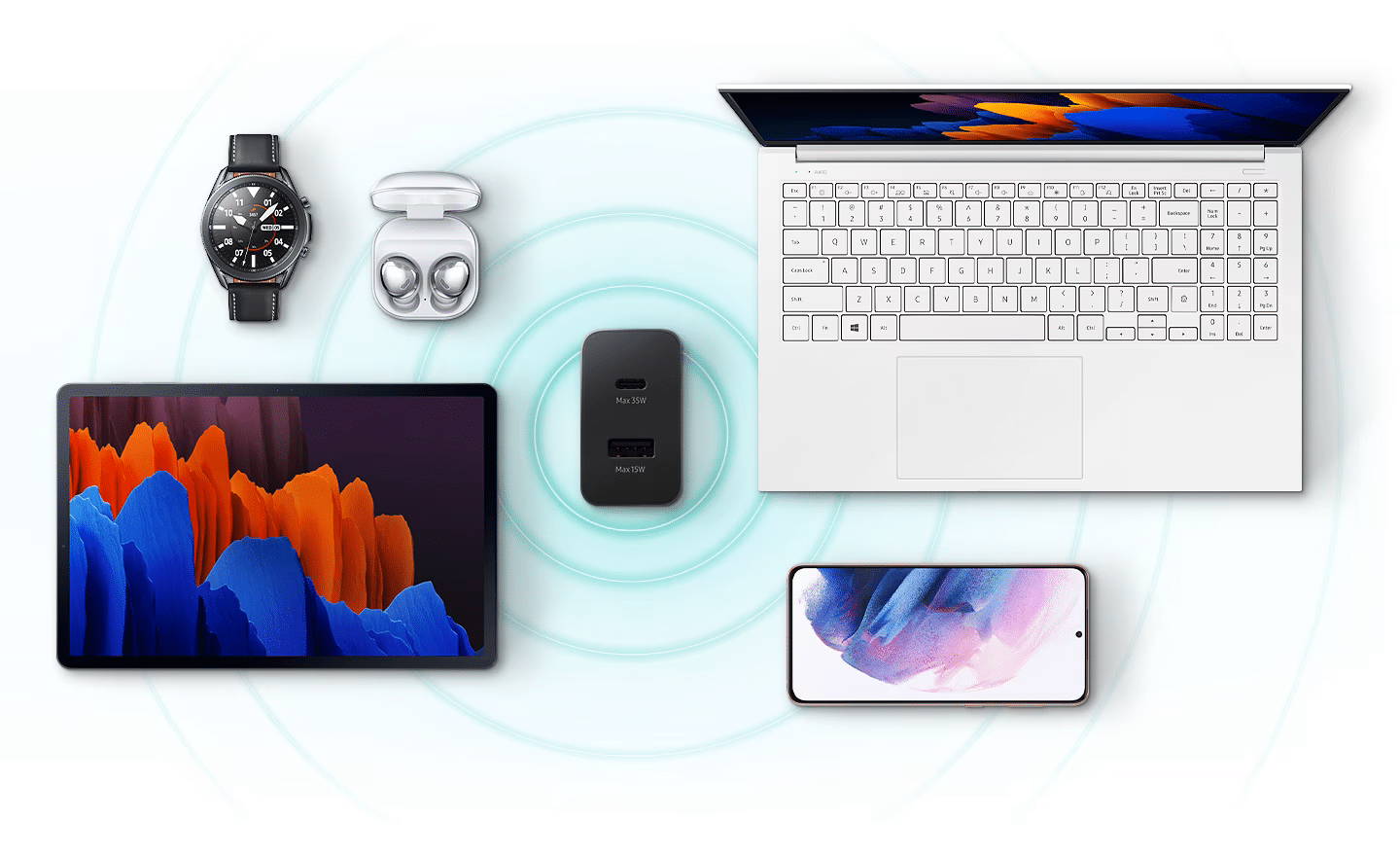 Samsung 35W PD Power Adapter Duo 2