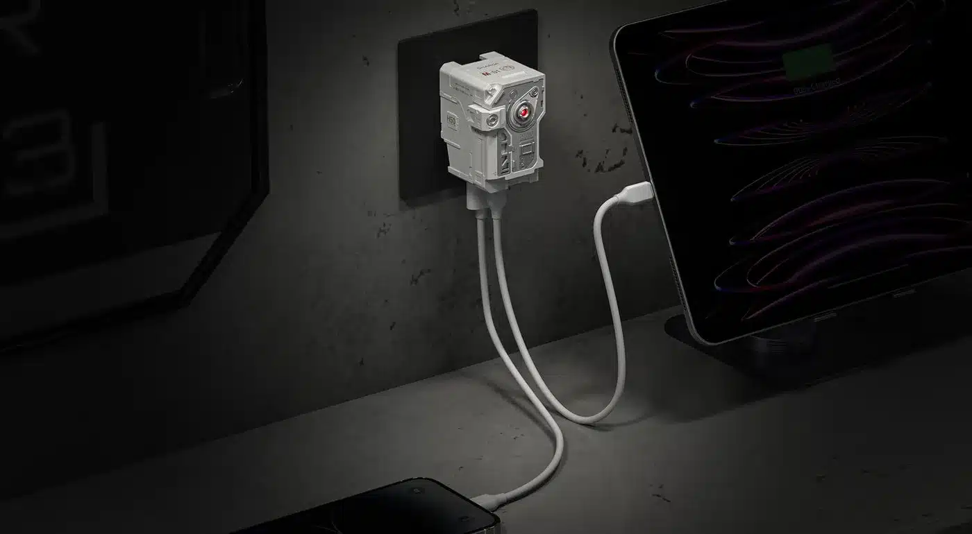 Sharge MOSS Charger 40W 2 Ports USB C × 1 USB A × 1 4