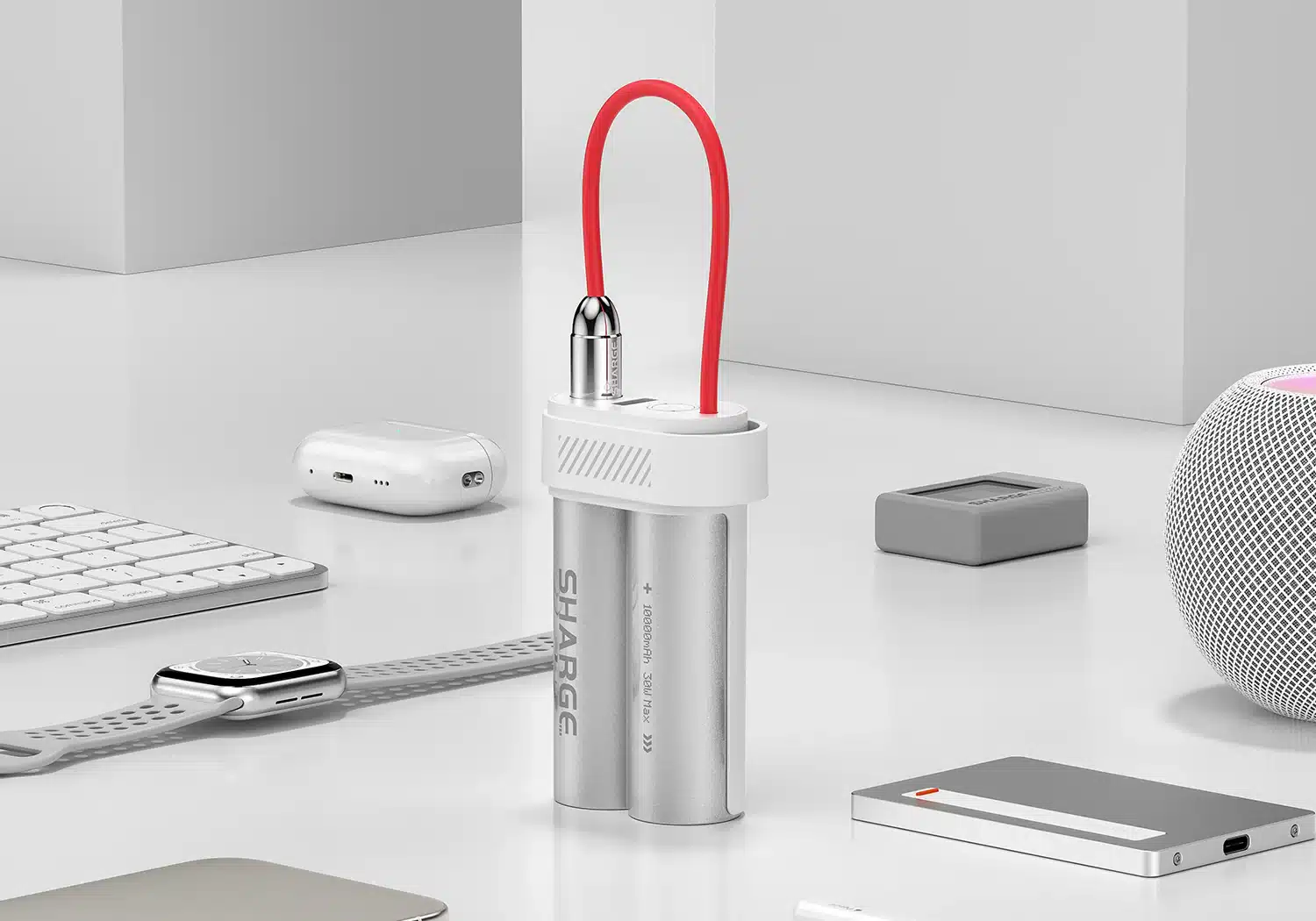 Sharge Pouch Mini 30W PD 10000mAh Power Bank 1