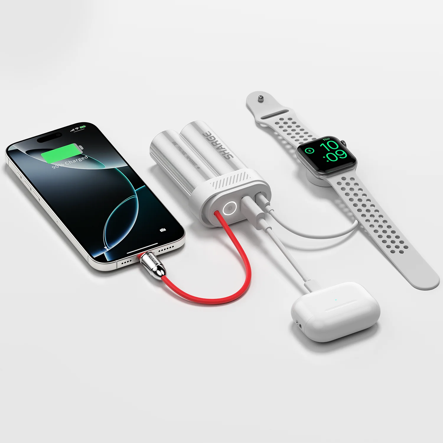 Sharge Pouch Mini 30W PD 10000mAh Power Bank 3