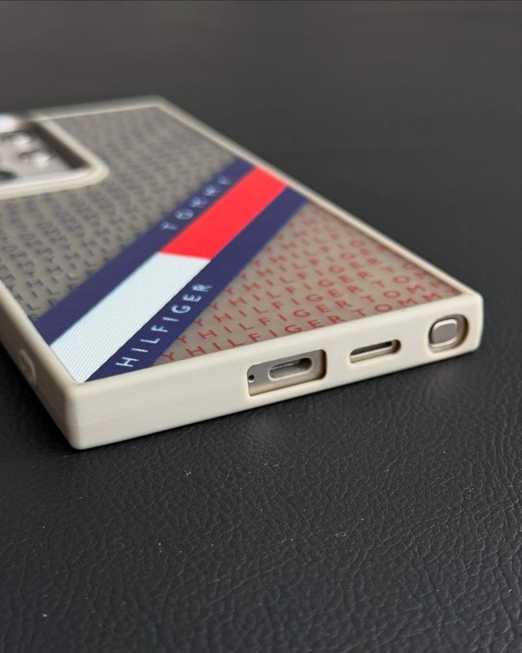 TOMMY HILFIGER Premium Matte Transparent Case For Samsung 4