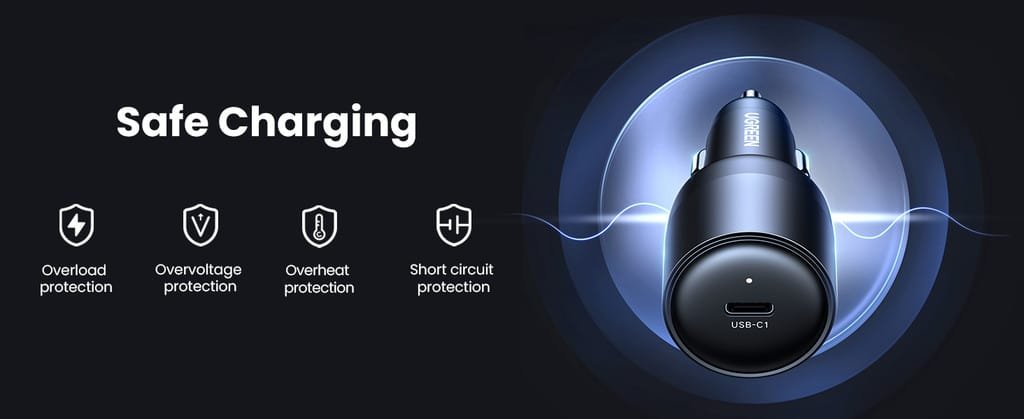 UGREEN PD 3.1 150W USB C Car Charger 35029