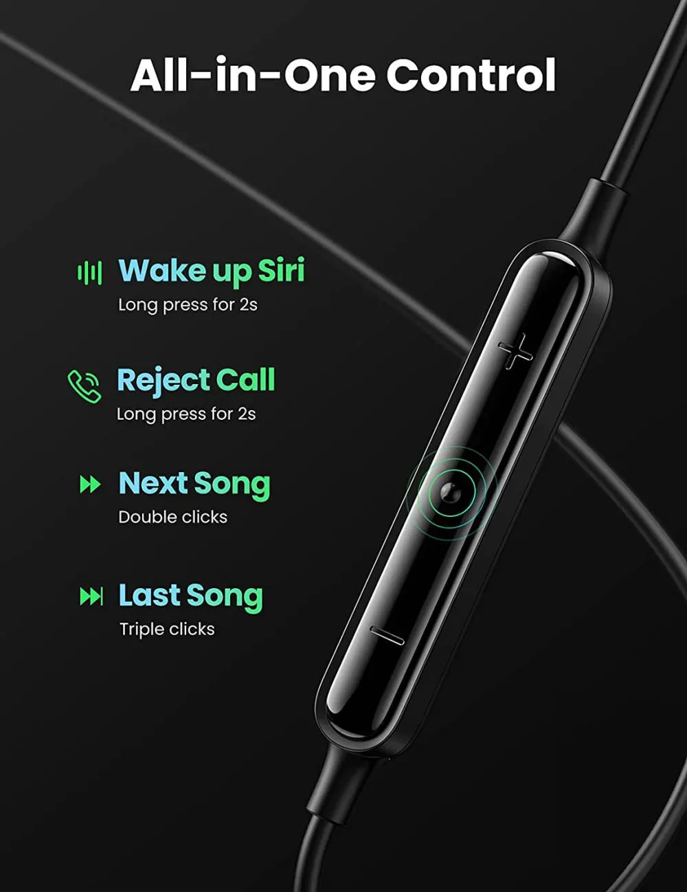 UGREEN Type C Earphones C Port Earbuds 3