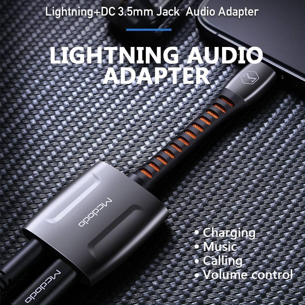 WiWU LT09 Lightning to Dual Lightning Audio Converter 1