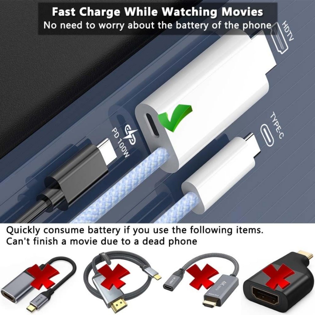 WiWU Wi PS001 Type C To HDMI PD Charging Projection Cable 1 1