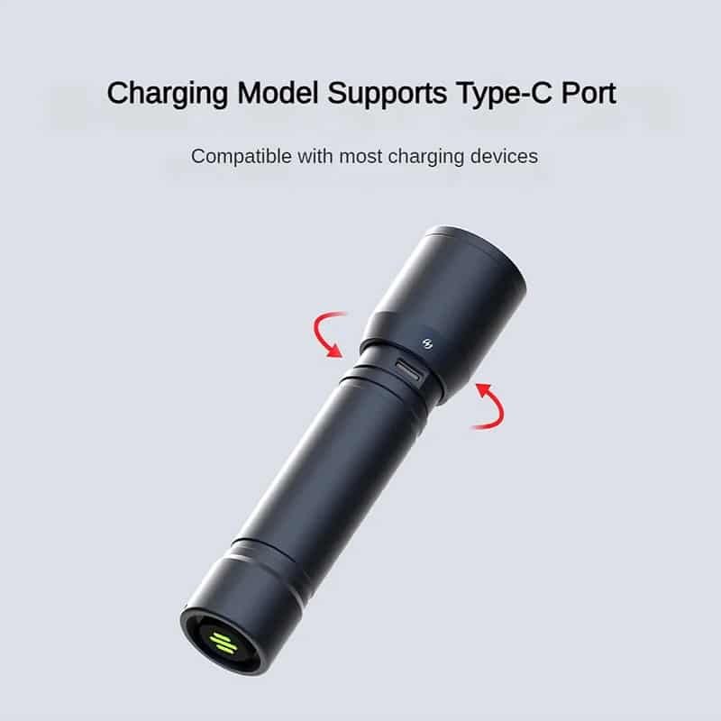 Xiaomi Beebest F1P 200m Portable Charging Flashlight 2