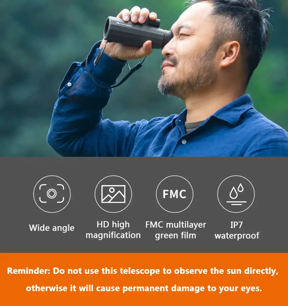 Xiaomi CELESTRON 10X HD Geometric Monocular Telescope 1