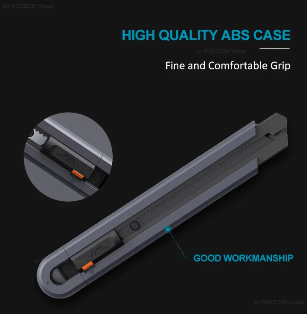 Xiaomi Jimihome Utility Knife Paper Blade with Safety Knife Lock Craft Tools and Scissors Combo Set 1