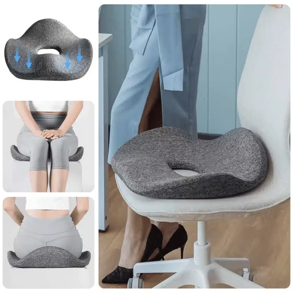 Xiaomi LERAVAN Cushion Antibacterial Breathable Pillow for Chair Seat Car Office 2